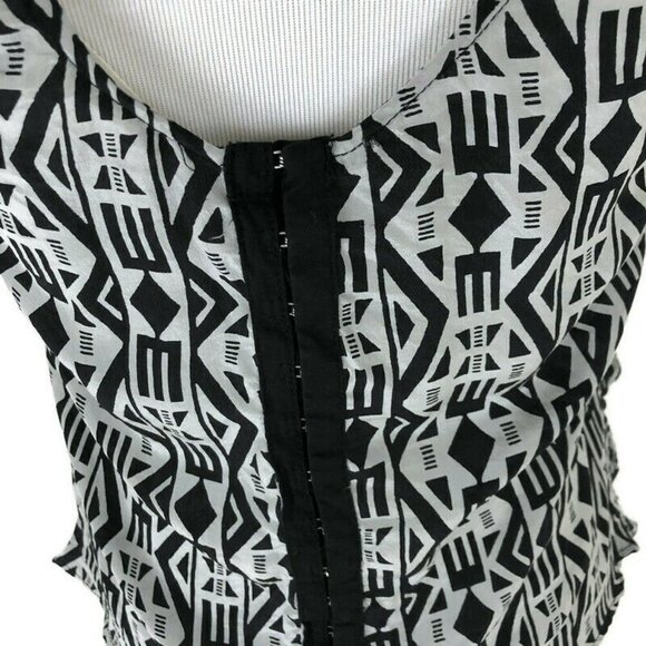 Urban Outfitters M Medium Camisole Top Silence and Noise Hi-Low Cut 100% Silk - Picture 8 of 9